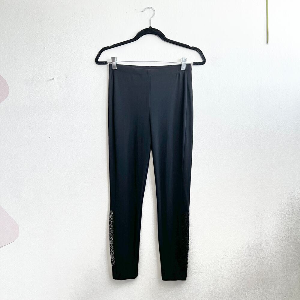Joseph Ribkoff Black Legging Pants Stretch‎ Slim Fit Classic Minimalist Sz 4